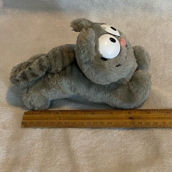 VTG Garfield Nermal 1983 Cat Grey Stuffed Animal Plush United Features Syndicate - Picture 11 of 12